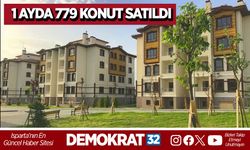 1 Ayda 779 Konut Satıldı