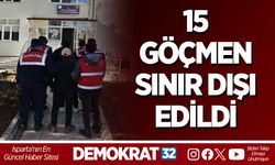15 Göçmen Sınır Dışı Edildi
