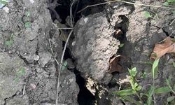 Isparta’da elma bahçelerinde yaklaşık 1 metrelik obruklar oluştu, bazı evlerin duvarları çatladı