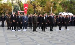 Atatürk, ölümünün 87'nci yılında Burdur'da törenle anıldı