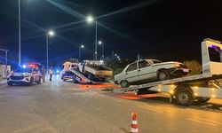 Alanya'da iki aracın çarpıştığı kazada 2 kişi yaralandı