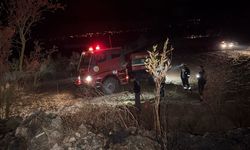 Bucak'taki arazi yangını söndürüldü