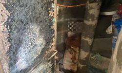 Burdur'da cami minaresinde yangın korkuttu