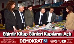 Eğirdir Kitap Günleri Kapılarını Açtı