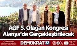 AGF 5. Olağan Kongresi Alanya’da Gerçekleştirilecek