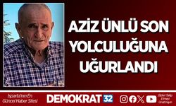 Aziz Ünlü Son Yolculuğuna Uğurlandı