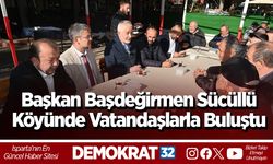 Başkan Başdeğirmen Sücüllü köyünde vatandaşlarla buluştu