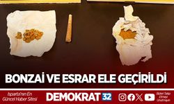 Bonzai ve Esrar Ele Geçirildi