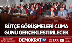 BÜTÇE GÖRÜŞMELERİ CUMA GÜNÜ GERÇEKLEŞTİRİLECEK