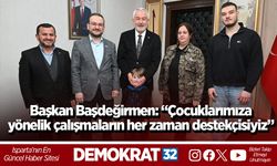 Başkan Başdeğirmen: “Çocuklarımıza yönelik çalışmaların her zaman destekçisiyiz”