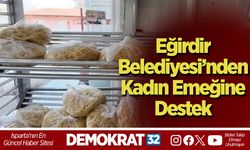 Eğirdir Belediyesi’nden Kadın Emeğine Destek