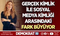 GERÇEK KİMLİK İLE SOSYAL MEDYA KİMLİĞİ ARASINDAKİ FARK BÜYÜYOR