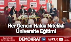 Her Gencin Hakkı Nitelikli Üniversite Eğitimi