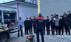 Lise Öğrencilerine Afet Hazırlığı Eğitimi Verildi