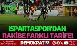 ISPARTASPOR'DAN RAKİBE FARKLI TARİFE!