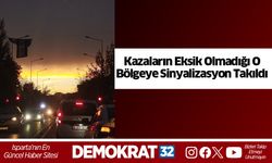 Kazaların Eksik Olmadığı O Bölgeye Sinyalizasyon Takıldı
