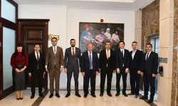 PTT heyetinden Başkan Metin Çelik’e ziyaret