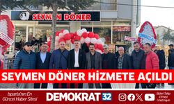 SEYMEN DÖNER HİZMETE AÇILDI