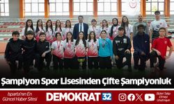Şampiyon Spor Lisesi Çifte şampiyonluk