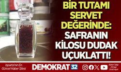 Bir Tutamı Servet Değerinde: Safranın Kilosu Dudak Uçuklattı!