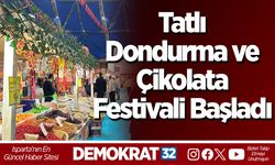 Tatlı, Dondurma ve Çikolata Festivali Başladı