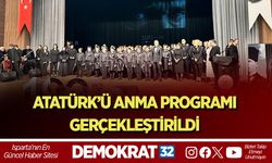 Atatürk’ü Anma Programı Gerçekleştirildi