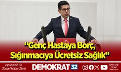 CHP’li Halıcı “Genç Hastaya Borç, Sığınmacıya Ücretsiz Sağlık” GSS Zammı Meclis Gündeminde