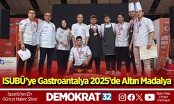 ISUBÜ’ye Gastroantalya 2025’de Altın Madalya