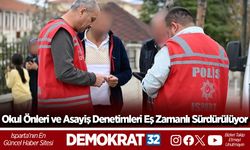 Okul Önleri ve Asayiş Denetimleri Eş Zamanlı Sürdürülüyor
