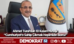 Başkan Tural’dan 10 Kasım Mesajı