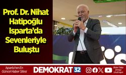 Prof. Dr. Nihat Hatipoğlu Isparta’da Sevenleriyle Buluştu