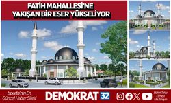 FATİH MAHALLESİ’NE YAKIŞAN BİR ESER YÜKSELİYOR