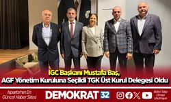 IGC Başkanı Mustafa Baş, AGF Yönetim Kuruluna Seçildi TGK Üst Kurul Delegesi Oldu