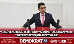 “Özgüvenli Nesil Yetiştirdik” sözüne Halıcı’dan yanıt: “ Neden yurt dışına gidiyorlar"