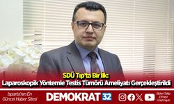 SDÜ Tıp’ta Bir İlk: Laparoskopik Yöntemle Testis Tümörü Ameliyatı Gerçekleştirildi
