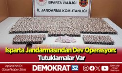 Isparta Jandarmasından Dev Operasyon: Tutuklamalar Var