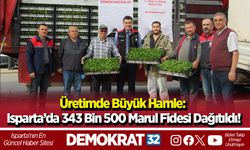 Üretimde Büyük Hamle: Isparta’da 343 Bin 500 Marul Fidesi Dağıtıldı!