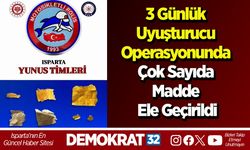 3 Günlük Uyuşturucu Operasyonunda Çok Sayıda Madde Ele Geçirildi