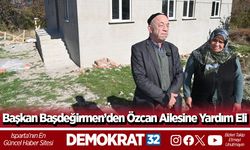 Başkan Başdeğirmen’den Özcan ailesine yardım eli