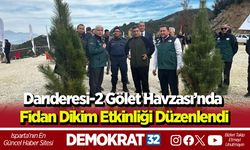 Darıderesi-2 Gölet Havzası’nda fidan dikim etkinliği düzenlendi