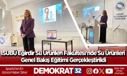 ISUBÜ Eğirdir Su Ürünleri Fakültesi’nde Su Ürünleri Sertifikasyon Standartlarına Genel Bakış Eğitimi Gerçekleştirildi