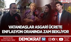 VATANDAŞLAR ASGARİ ÜCRETE ENFLASYON ORANINDA ZAM BEKLİYOR