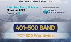 SDÜ THE Interdisciplinary Science Rankings 2026’da Üst Sıralarda Yer Aldı