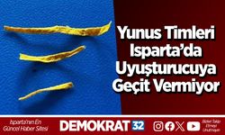 Yunus Timleri Isparta’da Uyuşturucuya Geçit Vermiyor