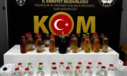 Isparta’da Kaçak Alkol Operasyonu