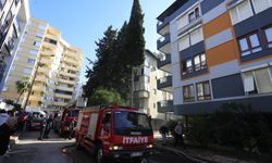 Antalya'da teras katta çıkan yangın paniğe neden oldu