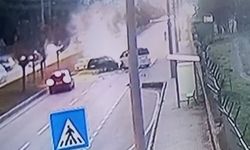 Burdur'daki feci kazanın güvenlik kamerası ortaya çıktı