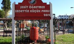 Kepez'den Şehit Öğretmen Sadettin Küçük Parkı'na modernizasyon