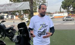 Antalya'da motorcudan hayat kurtaran hamle