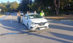 Manavga'ta otomobiller çarpıştı: 1 yaralı